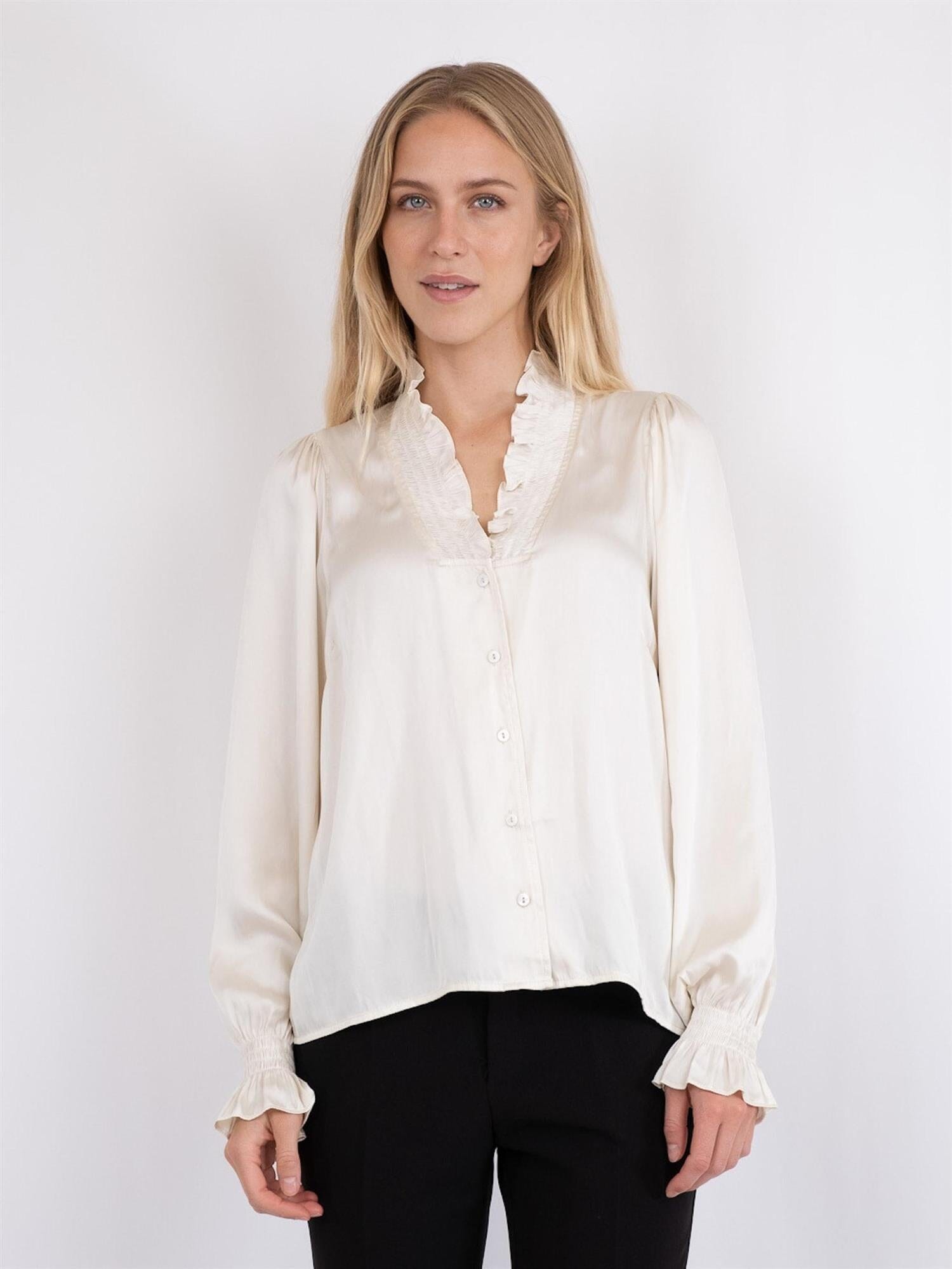 Off white best sale satin blouse