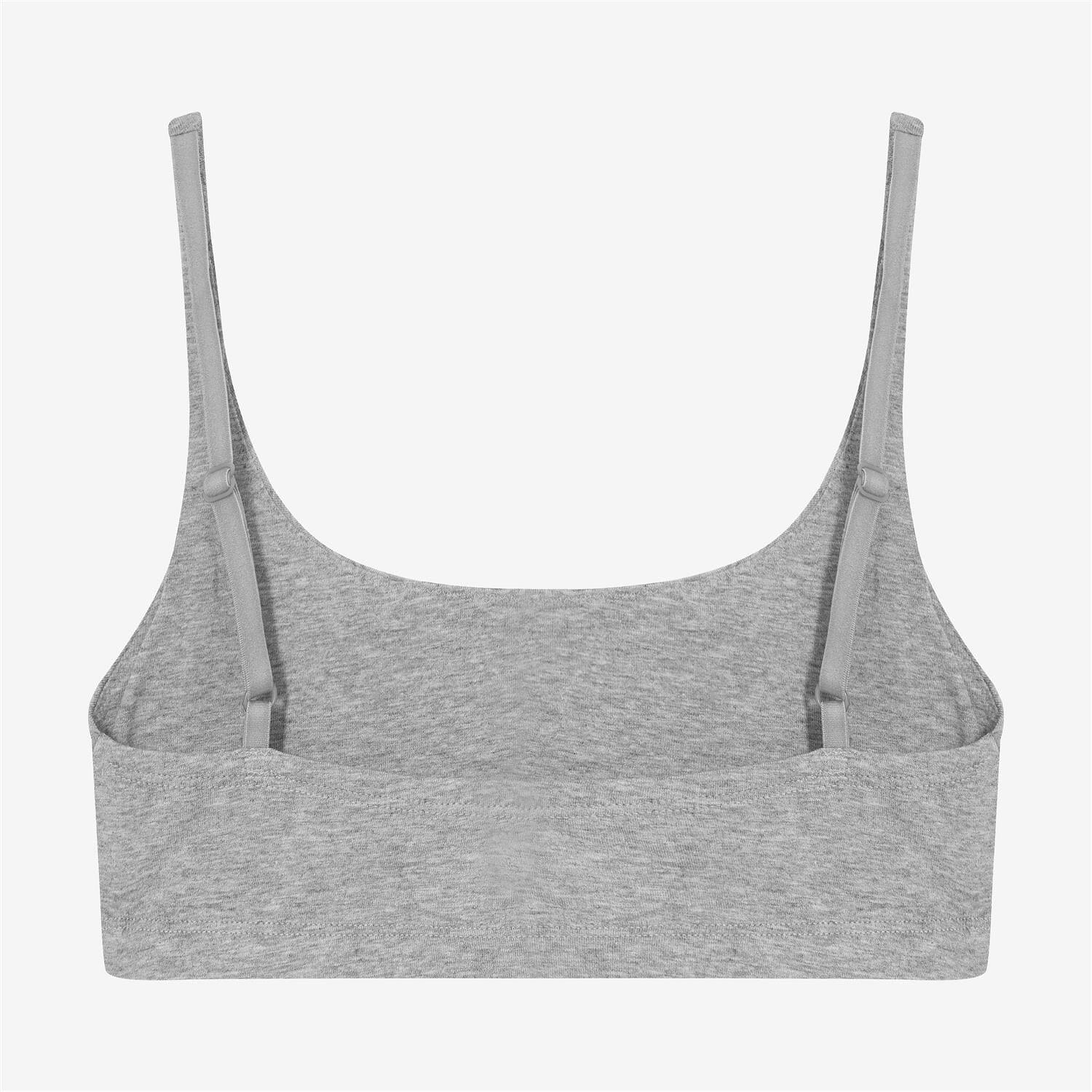 Bread and Boxers Ws Soft Bra Grey Melange Undertøy