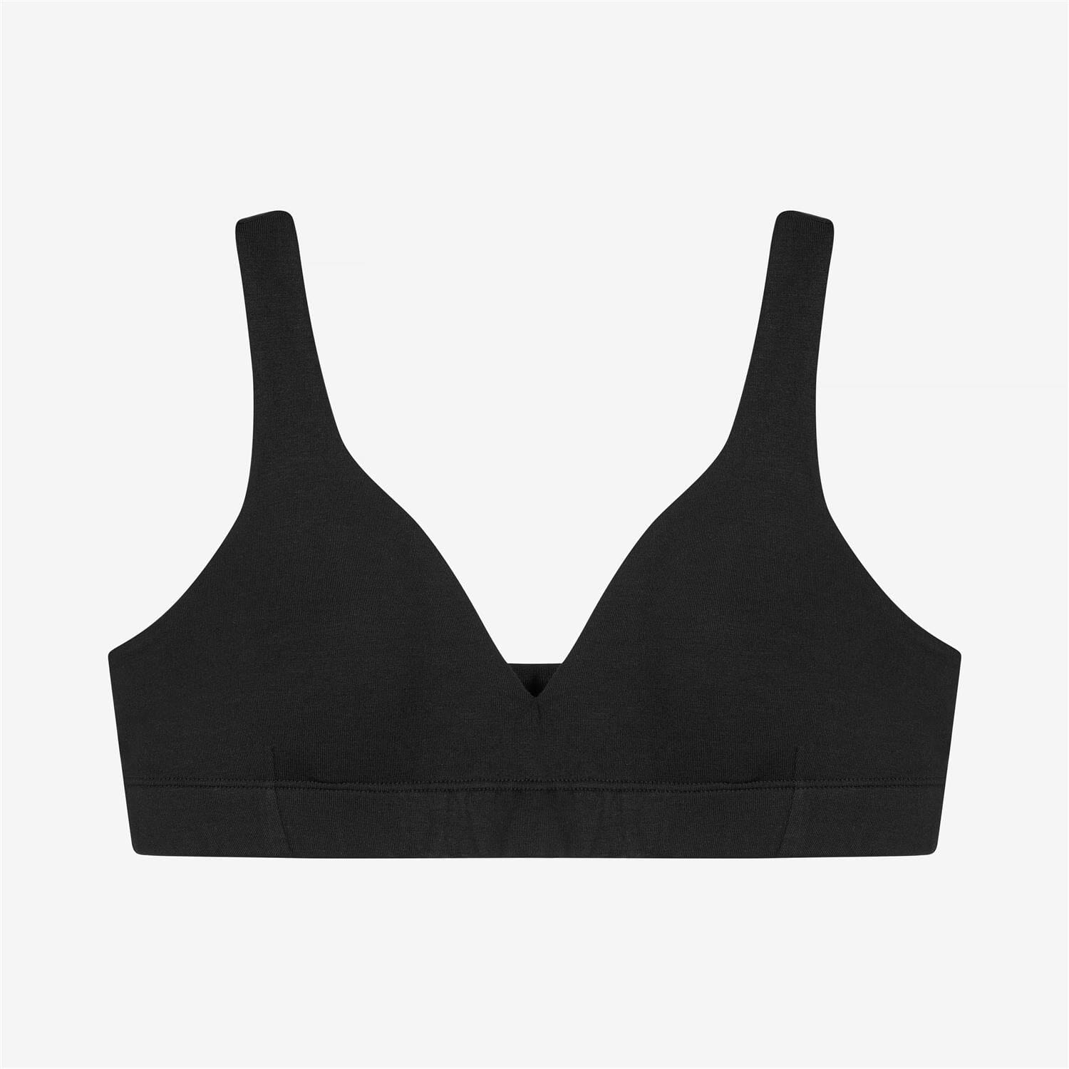 Bread and Boxers Padded Soft Bra Black Undertøy