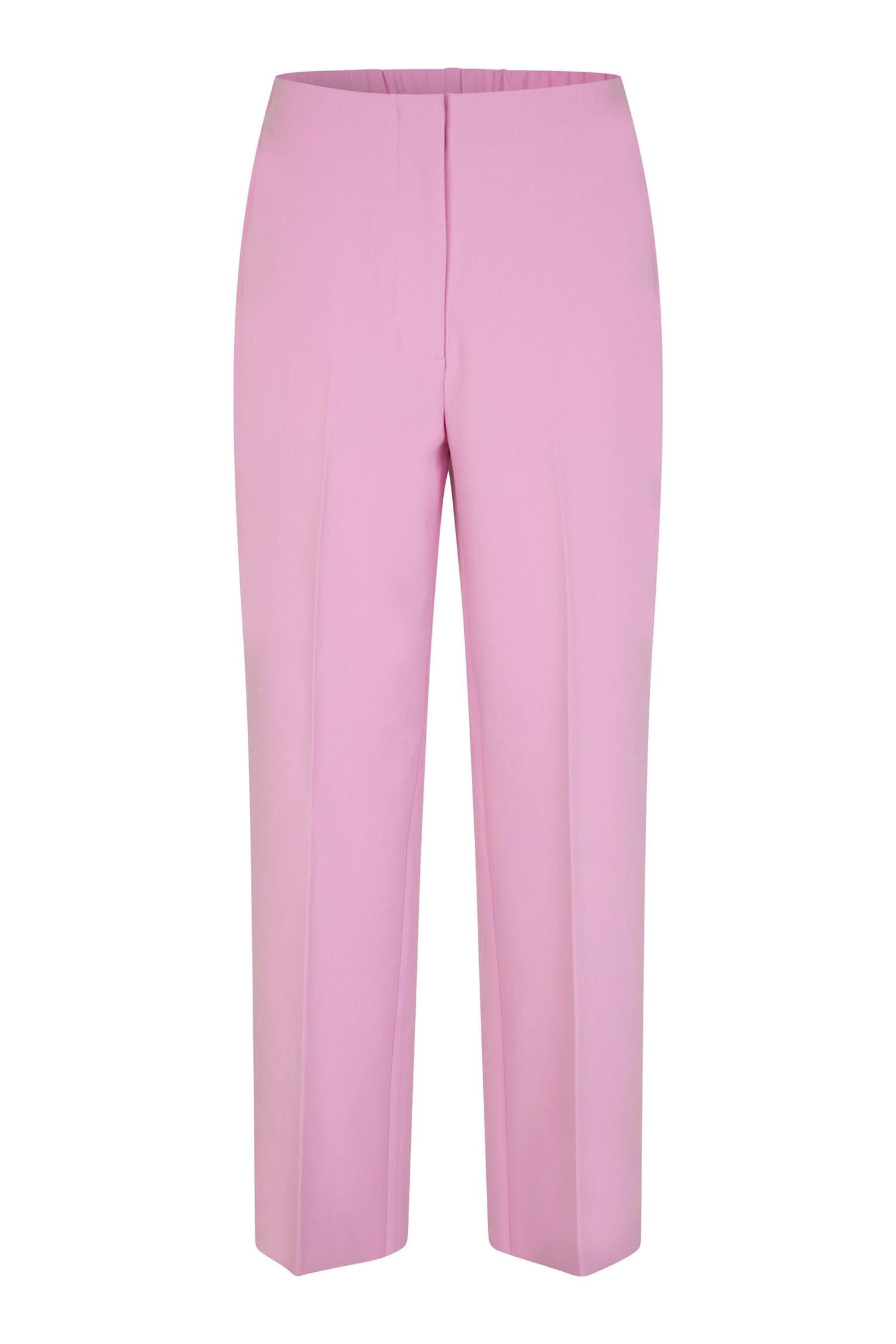 Second Female Evie Classic Trousers Begonia Pink Bukse