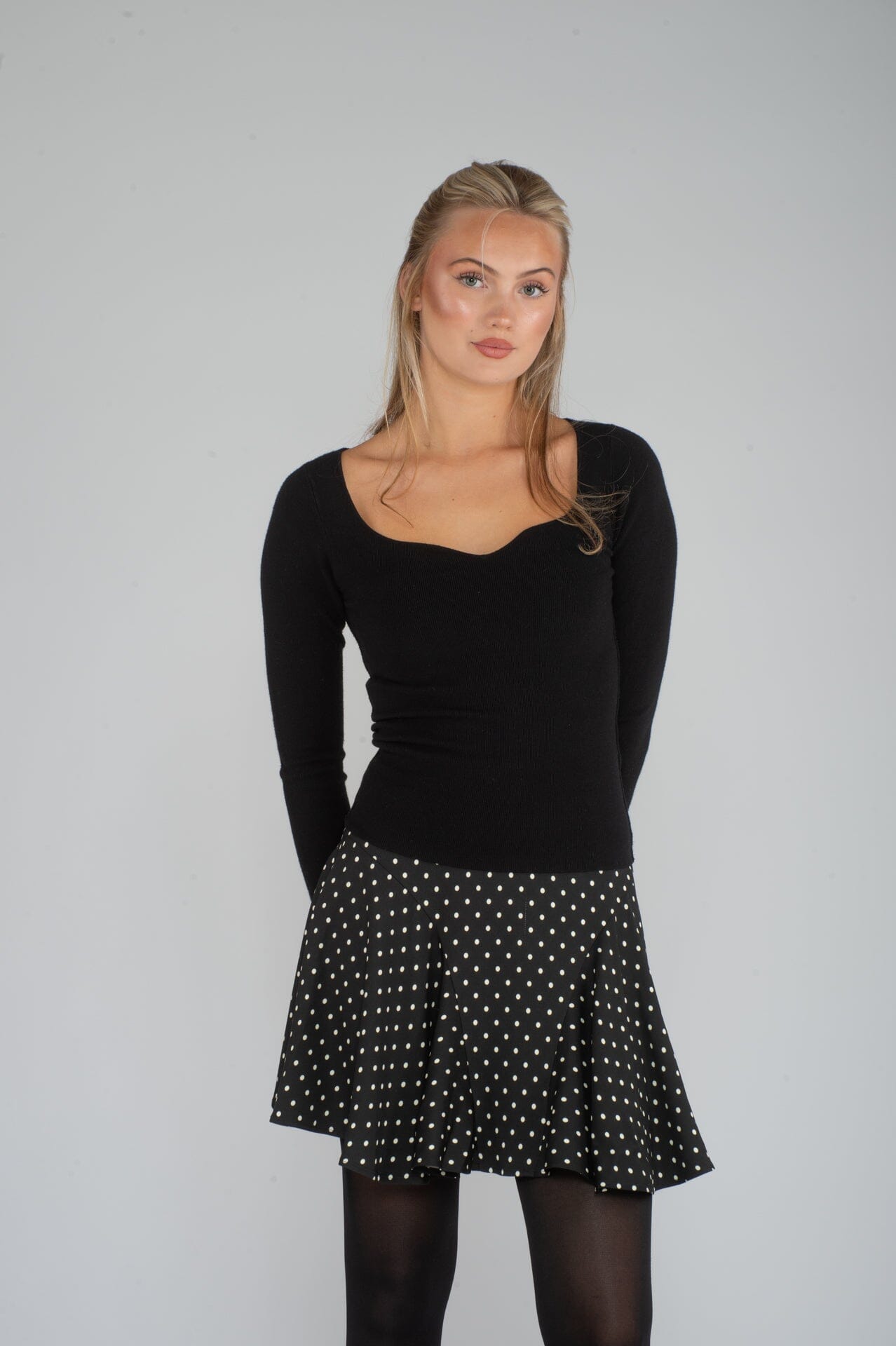 Pia Tjelta Callie Black Bluse