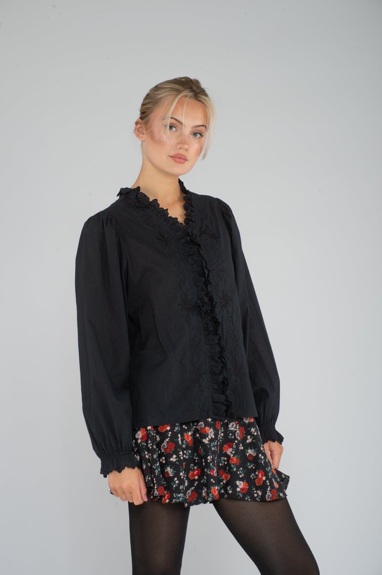 Pia Tjelta Olivia Black Bluse