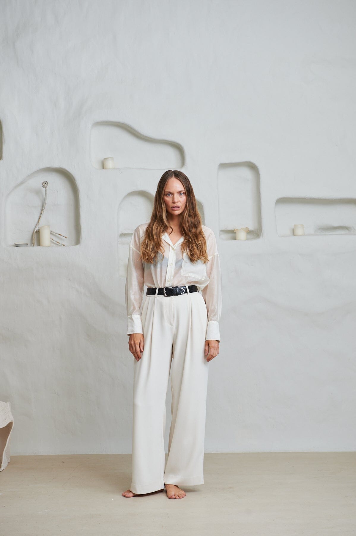 ArnieSays: Rocha Sheer Offwhite Skjorte