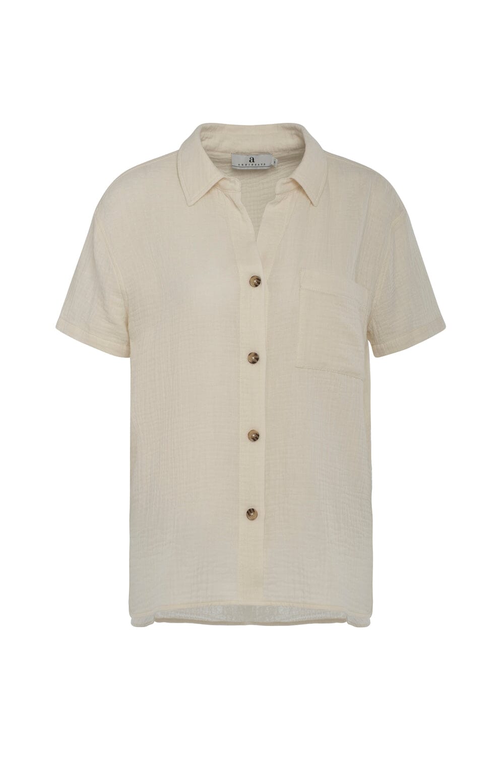 ArnieSays: Ellison Gauze Cream Skjorte